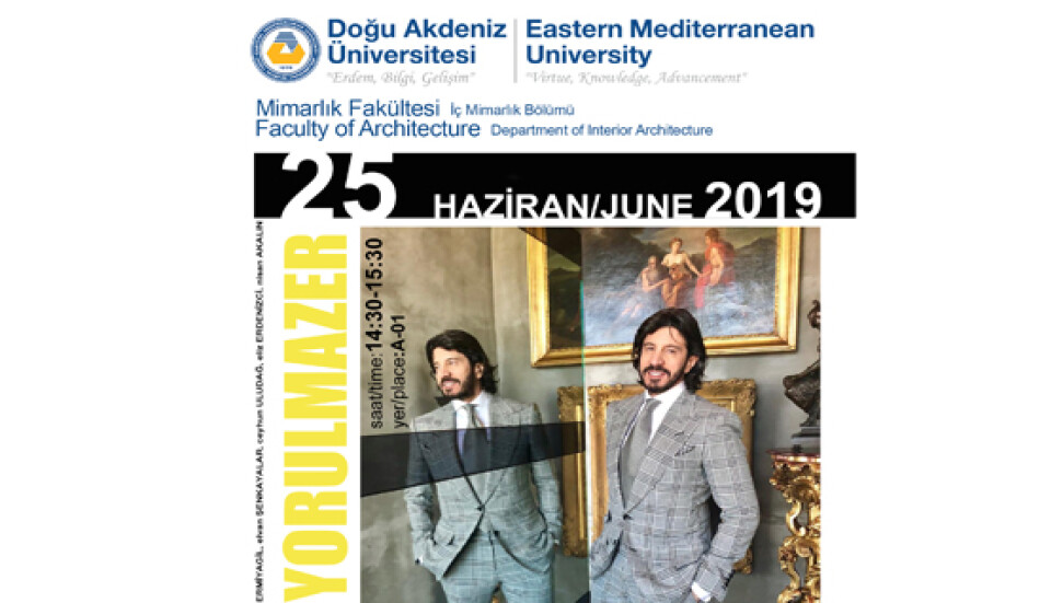 DAÜ İç Mimarlık Bölümü Mezuniyet Projesi Jürisi ve Sergisi'ne hazırlanıyor