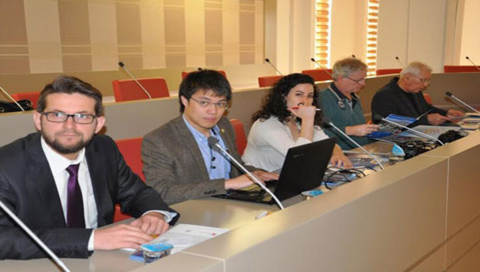 15 Kasım dolayısıyla ülkede bulunan yabancı basın grubu DAÜ'yü ziyaret etti