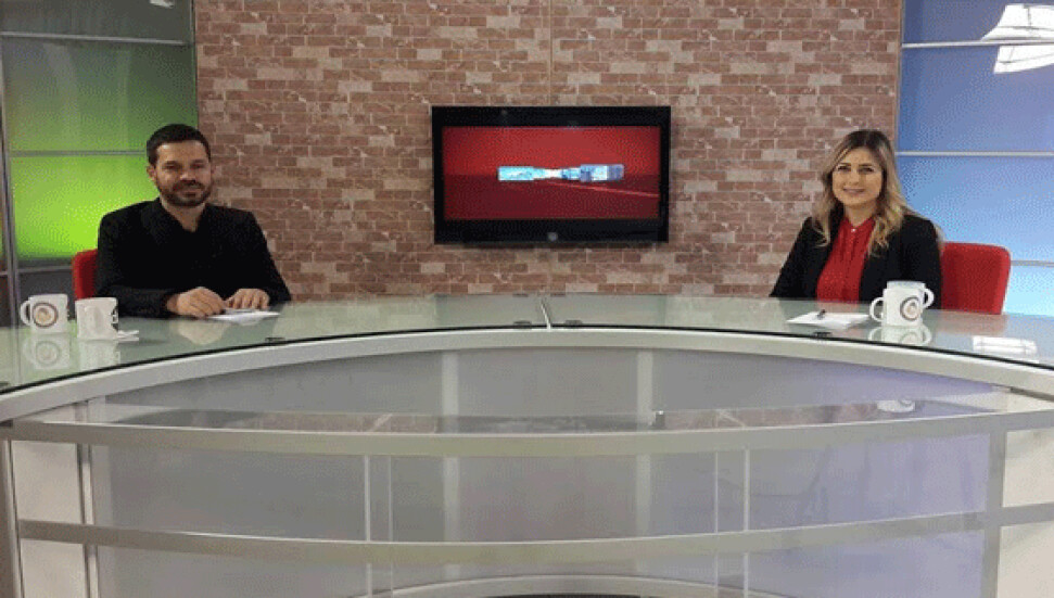 DAÜ "Kent ve Mimarlık" TV programı cekimleri bu hafta Alsancak'ta yapıldı