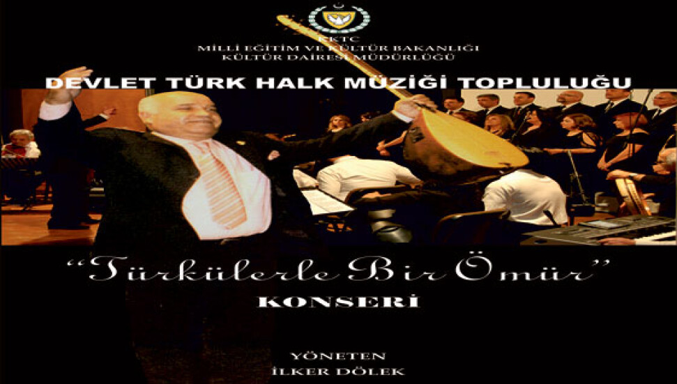 Devlet Türk Halk Müziği Topluluğu'ndan "Türkülerle Bir Ömür" konseri 25 Aralık'ta