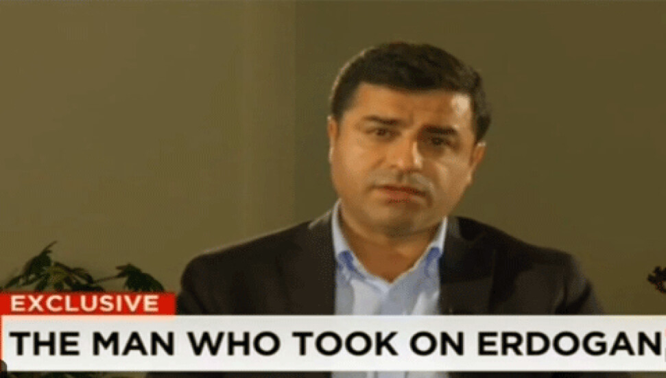 Demirtaş CNN International'da: "Erdoğan'a meydan okuyan adam"