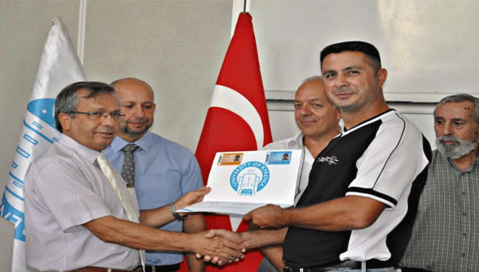 Girne Üniversitesi Denizcilik Fakültesi Amatör Denizci Kursu Belgeleri törenle verildi