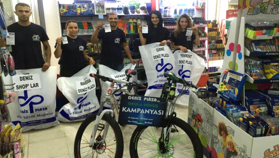 Deniz Plaza'nın düzenlediği 'Okula Dönüş Kampanyası'nın ilk talihlileri belli oldu