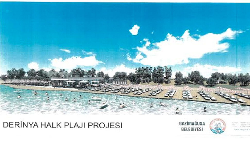 Derinya Plajı halkın kullanımına açılıyor