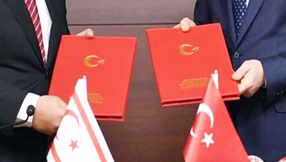 Türkiye ile KKTC arasında milletlerarası anlaşma imzalandı