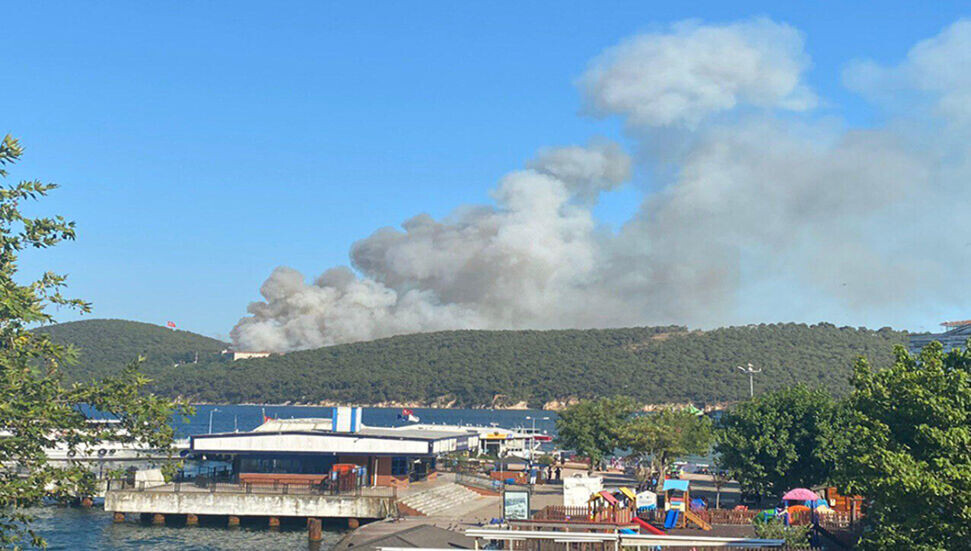 Heybeliada yangınıyla ilgili gözaltına alınan şüpheli tutuklandı: 'He he ben çıkardım'
