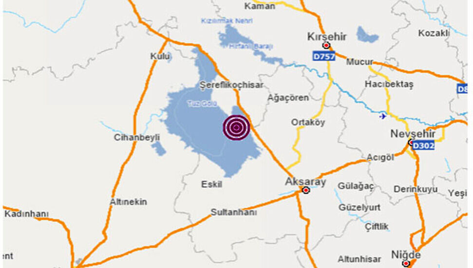 Ankara'da 3.6 büyüklüğünde deprem