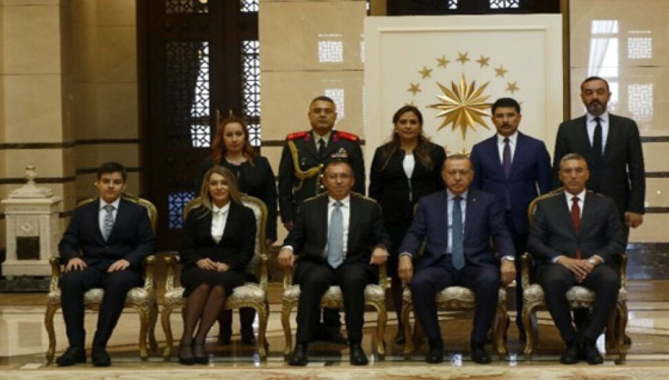 Erdoğan, Büyükelçi Köprülü'yü kabul etti