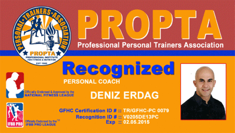 KKTC'nin ilk Coach, Sports Nutrilition ve Supplementist'i Erdağ