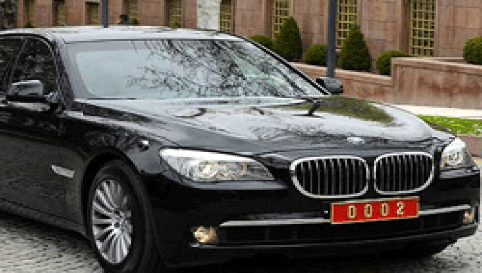 Türkiye Başbakanı Tayyip Erdoğan'a 500 bin liralık özel makam aracı