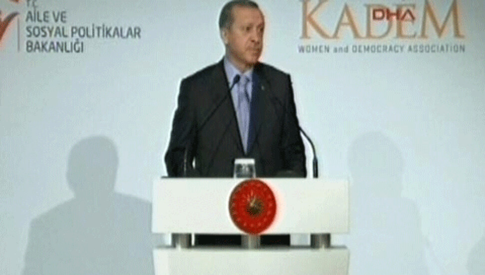 Erdoğan: "Kadın ve erkeğin eşitliği fıtrata ters"