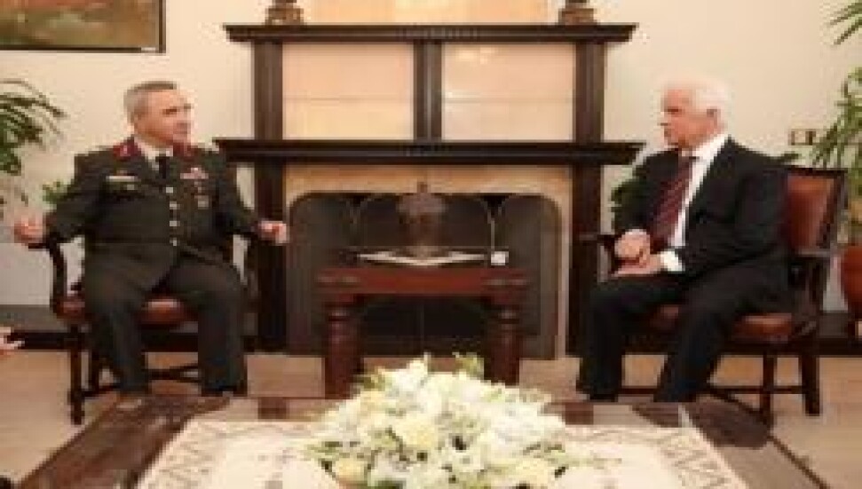 Eroğlu, Orgeneral Erdal Ceylanoğlu'nu kabul etti