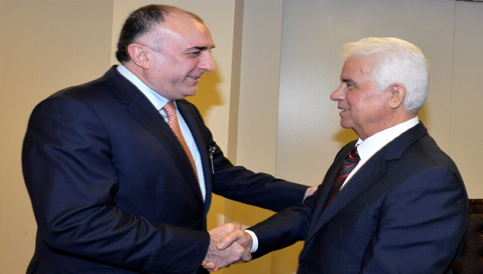 Cumhurbaşkanı Eroğlu Katar Emiri ve Azarbeycan Dışişleri Bakanı ile görüştü