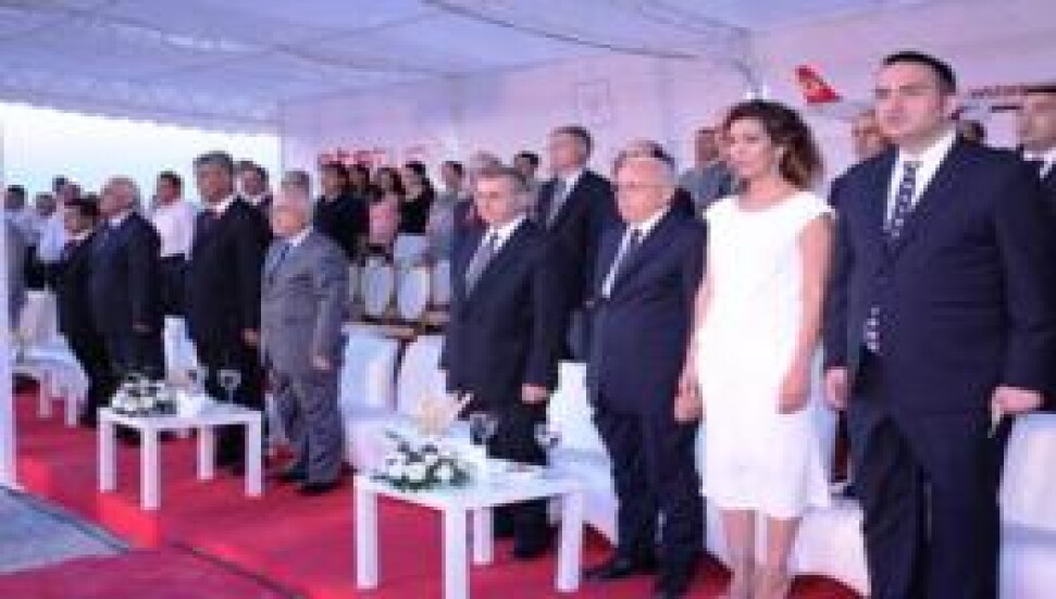 Lara Park Otel'in temeli törenle atıldı