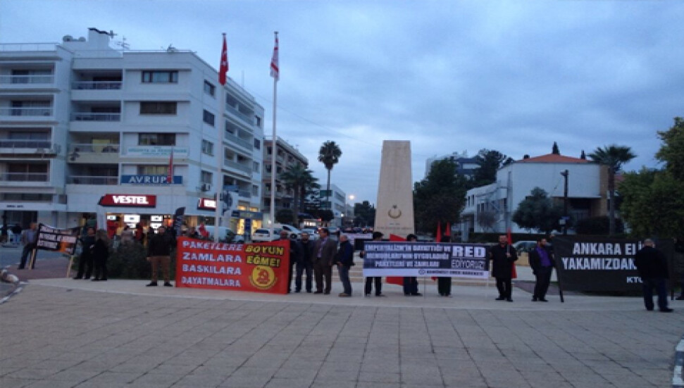 Örgütlerden Elçilik önünde birkez daha 'şok' eylem