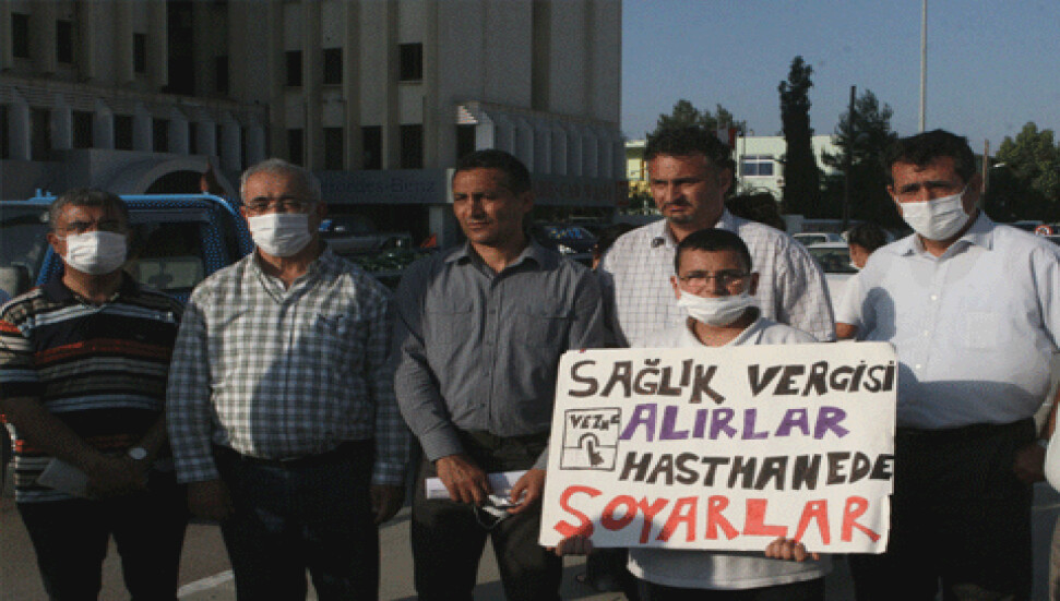 Ücretsiz Sağlık Hakkı İnisiyatifi'nden eylem