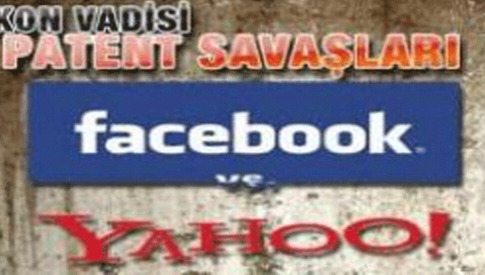 Yahoo, sosyal paylaşım sitesi Facebook'a patent davası açtı