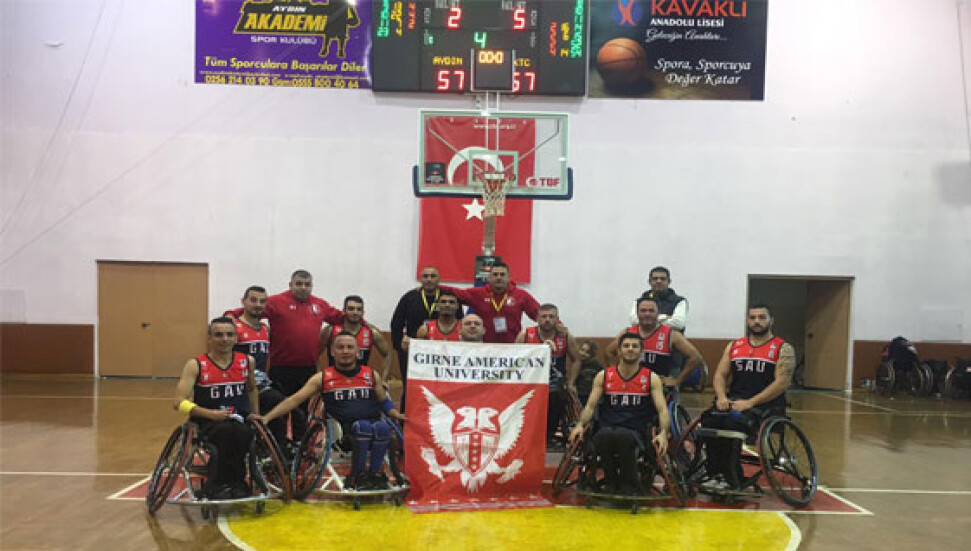 GAÜ Tekerlekli Sandalye Basketbol Takımının sıradaki maçı 15 Aralıkta