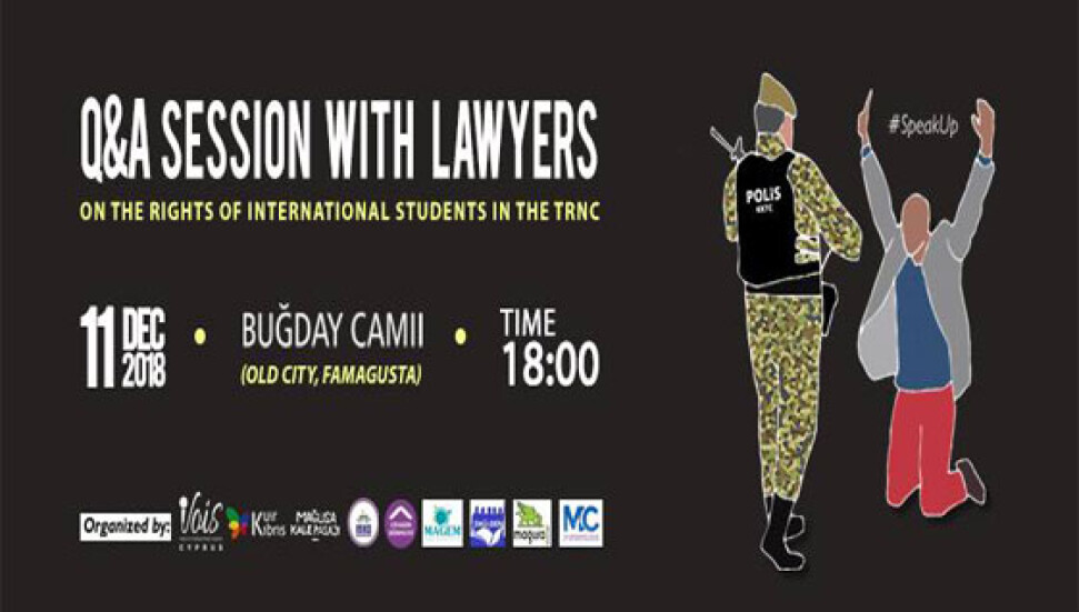 Gazimağusada tercüman eşliğinde yasal haklara yönelik etkinlik düzenlecek