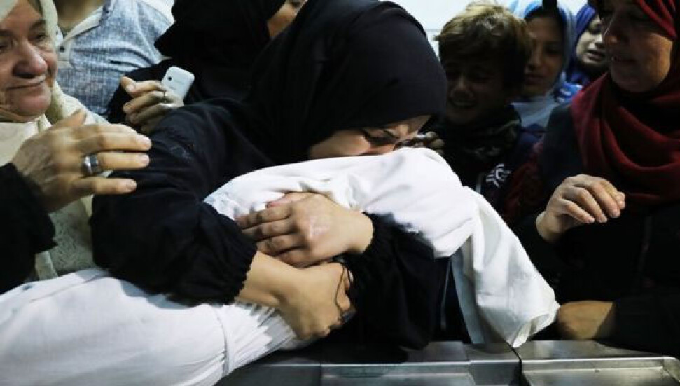 Gazze�de öldürülen sekiz aylık Leyla bebek ve umutsuzluk Gazze�de öldürülen sekiz aylık Leyla bebek ve umutsuzluk