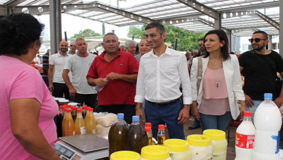 Girnede açık pazar da değişim" dedi: Yüreğimizden geçenlere tercüman oldunuz