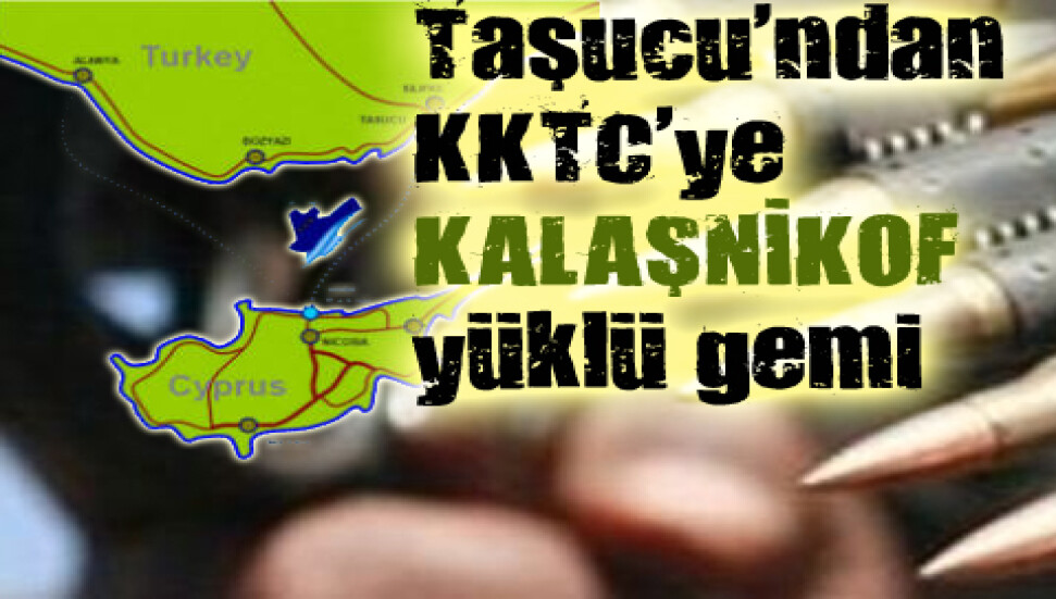 Via Mare gemisi'nin taşıdığı tırda çok sayıda Kalaşnikof silah bulundu