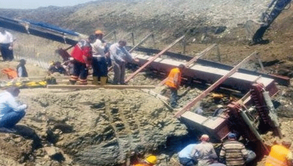 Edirne'deki baraj inşaatında işçiler göçük altında kaldı!