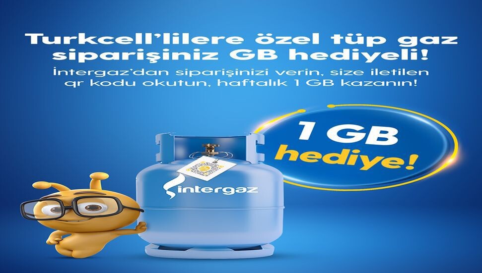 Kuzey Kıbrıs Turkcell’liler, İntergaz marka iş birliği ile kazanıyor
