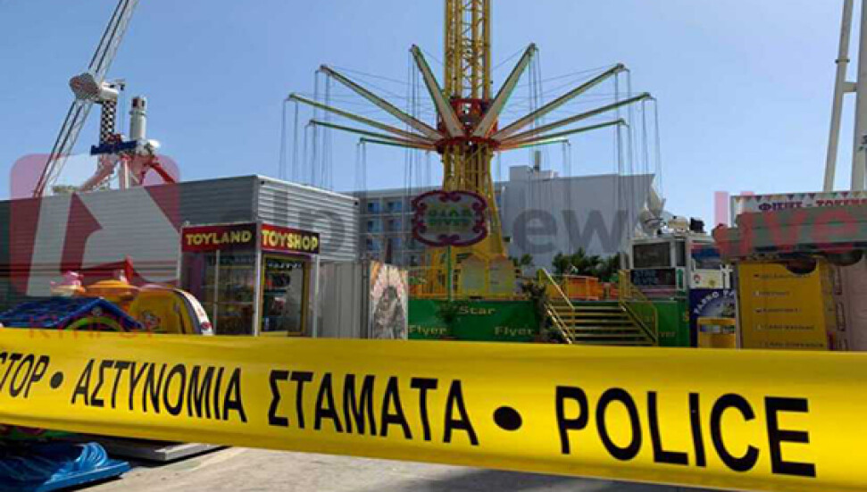 Güney Kıbrıs'ta lunapark kazasında anne ve oğul yaralandı