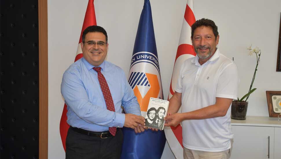 Prof. Dr. Halil Güven’den DAÜ Rektörü Prof. Dr. Aykut Hocanın’a ziyaret