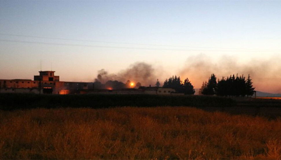 Hatay Reyhanlı'da mühimmat deposunda patlama meydana geldi