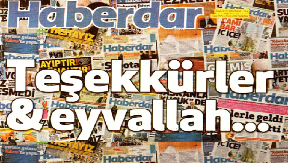 Haberdar Gazetesi bugün itibarı ile yayın hayatına son verdi