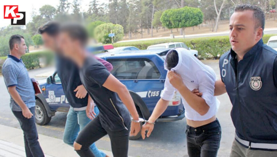 Mağusa'da hırsızlık yapan 3 gence toplam 36 ay hapis