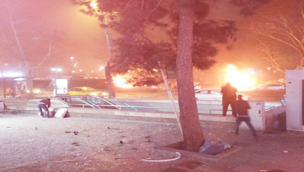 Ankara'daki patlamada hayatını kaybedenlerin sayısı 37'ye yükseldi