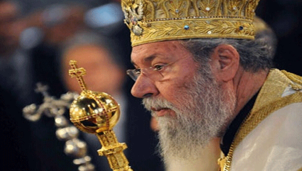 Hrisostomos: "İşgal altındaki toprak, evler ve mülkler mal sahiplerine aittir"