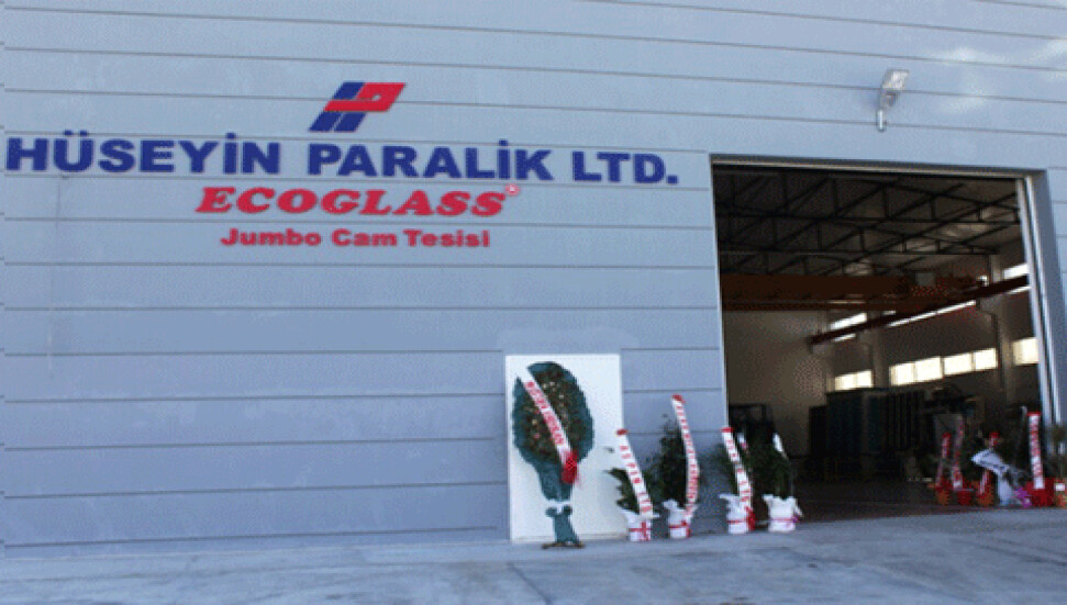 Hüseyin Paralik Ltd., Ecoglass'ın yeni fabrikası açıldı