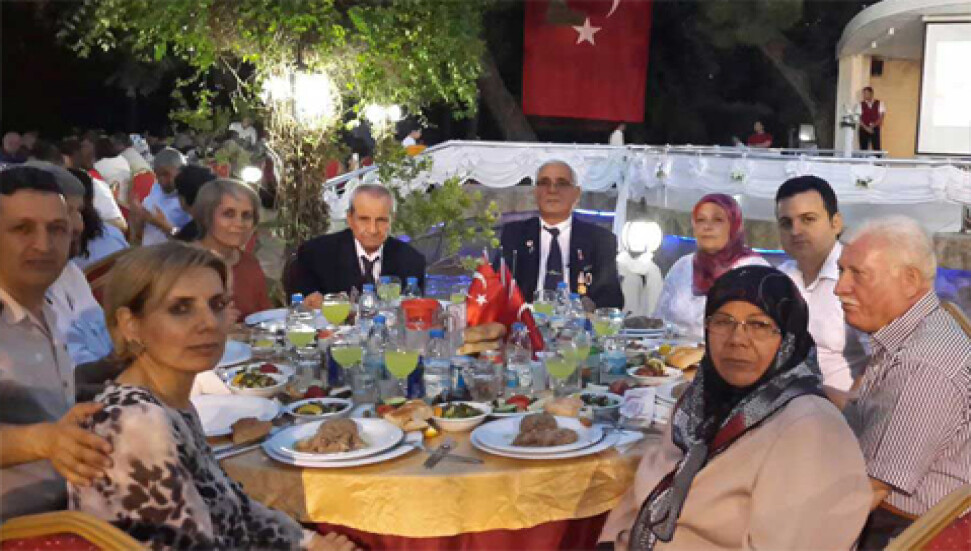 Tugay Komutanlığından, Şehit Ailelerine ve Gazilere iftar yemeği