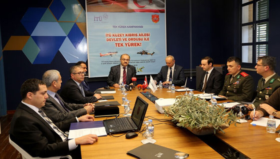 İTÜ Kuzey Kıbrıs, "Devleti ve Ordusu ile Tek Yürek" sloganıyla TSK için bağış kampanyası başlattı