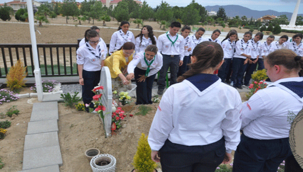 KKTC'li izciler "Uluslararası Çanakkale Milli Bilinç Kampına" katıldı
