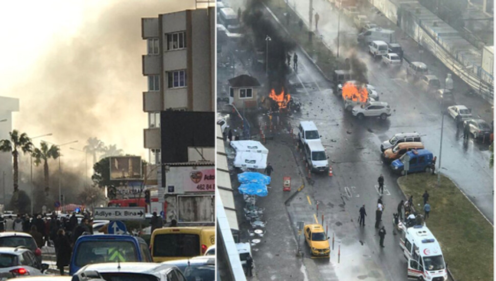 İzmir Adliyesi'nde patlama, 2 kişi hayatını kaybetti, 2 terörist öldürüldü