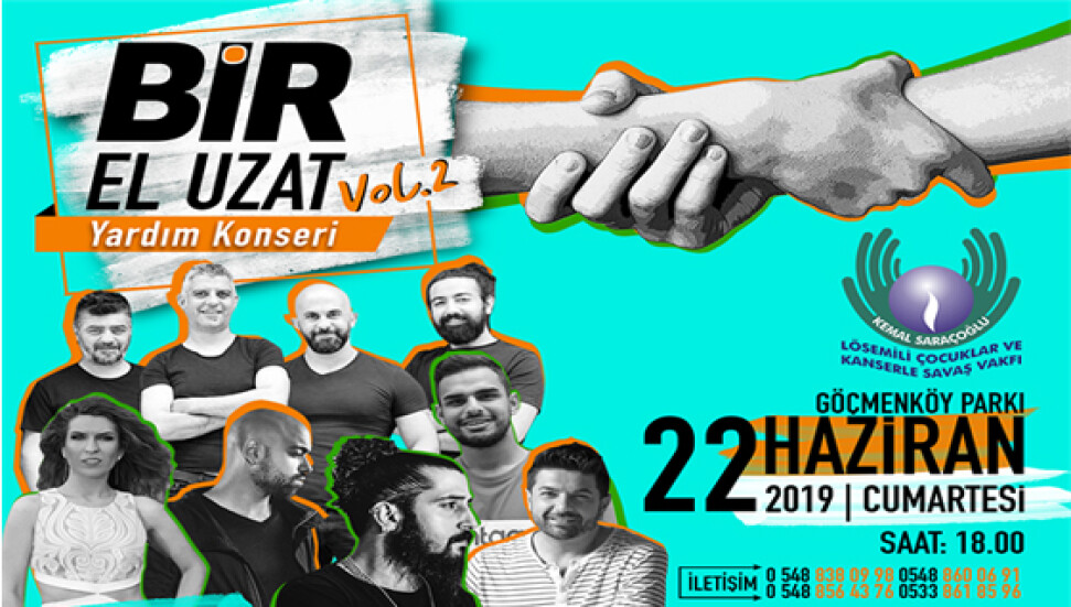 Kanser hastaları için "Bir El Uzat" konserinin ikincisi düzenleniyor