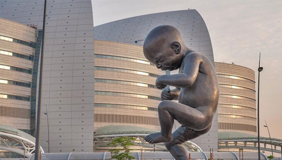 Katar'da, "Ortadoğu'nun ilk çıplak heykelleri"