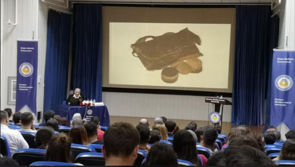 Kazım Karabekir Paşa'nın kızı Timsal Karabekir DAÜ'de konferans verdi