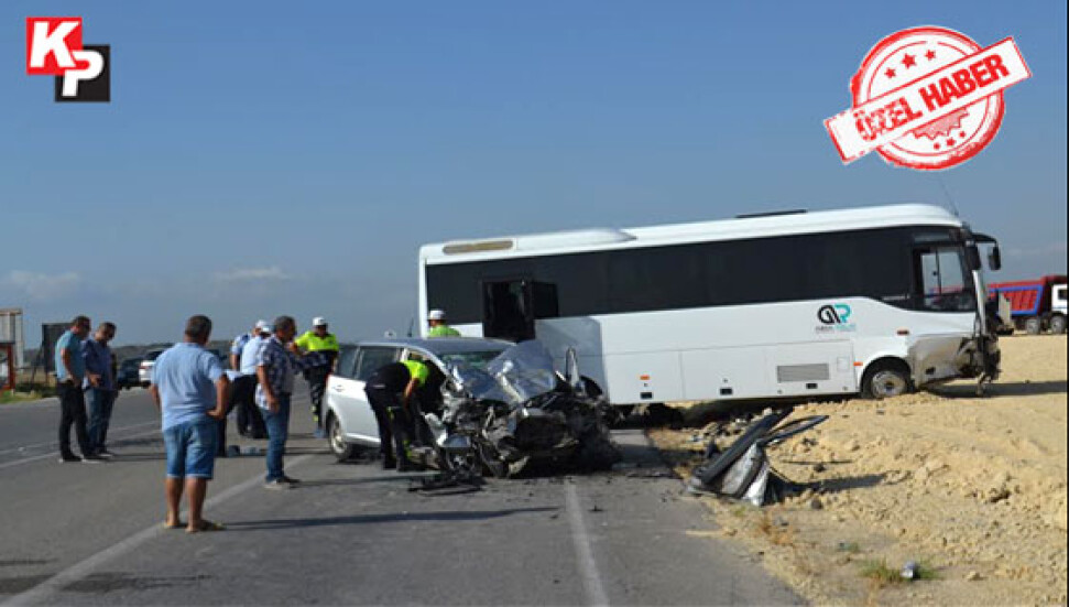 Kalecik'te kaza: Yavuz Güneş ağır yaralandı