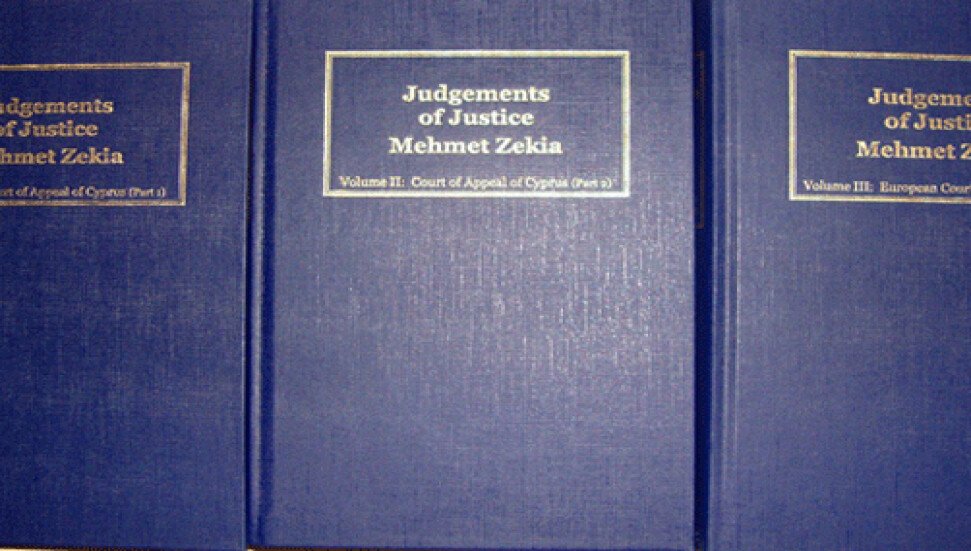 Başhakim Zeka Bey'in Kararları 3 ciltlik kitapta toplandı