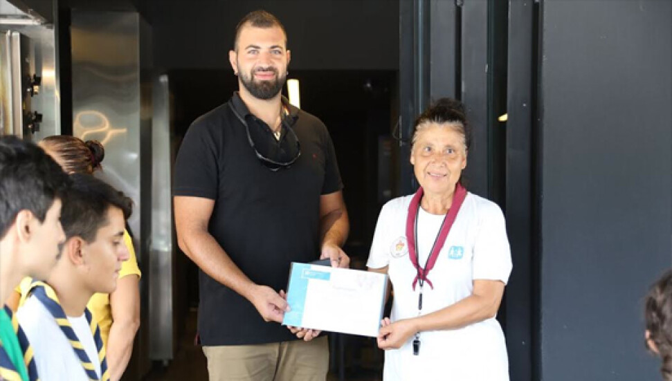 "Kasap Döner"den anlamlı sponsorluk