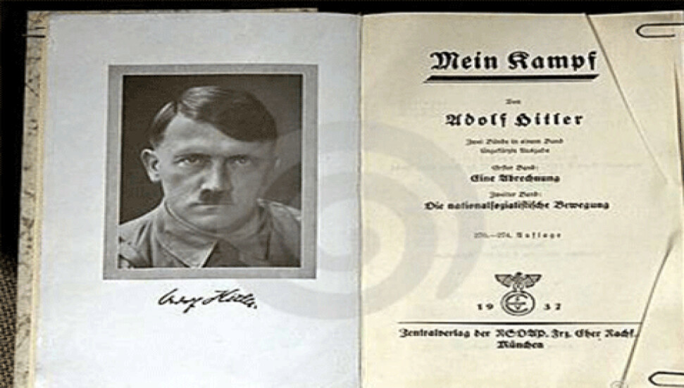Hitler'in Kavgam kitabına Bavyera'dan rest
