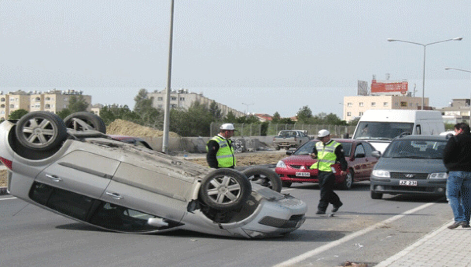 1 haftada toplam 54 trafik kazası, 1 ölüm, 7 yaralı