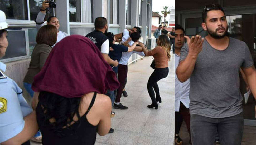 Basına çirkin saldırı! Zanlı yakını, üç kadın muhabire saldırdı