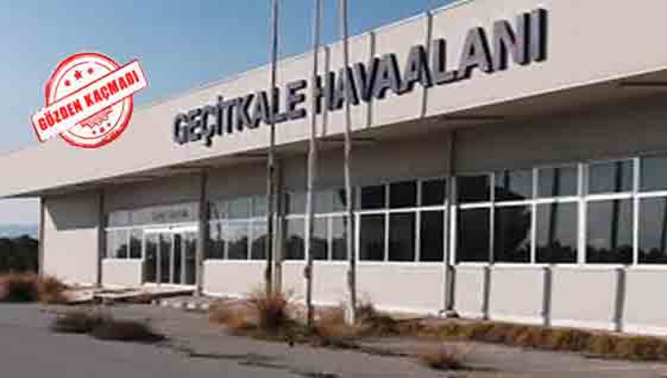Kıbrıs Postası'ndan çarpıcı manşet: Geçitkale Havalimanı